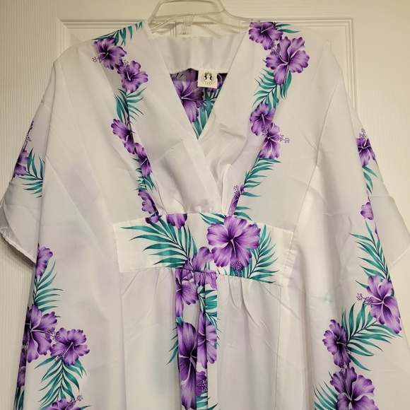 VTG Hawaii Royal Creations Dress Caftan Muumuu ~ OSFM ~ Plus ~ Maternity… - Picture 2 of 16